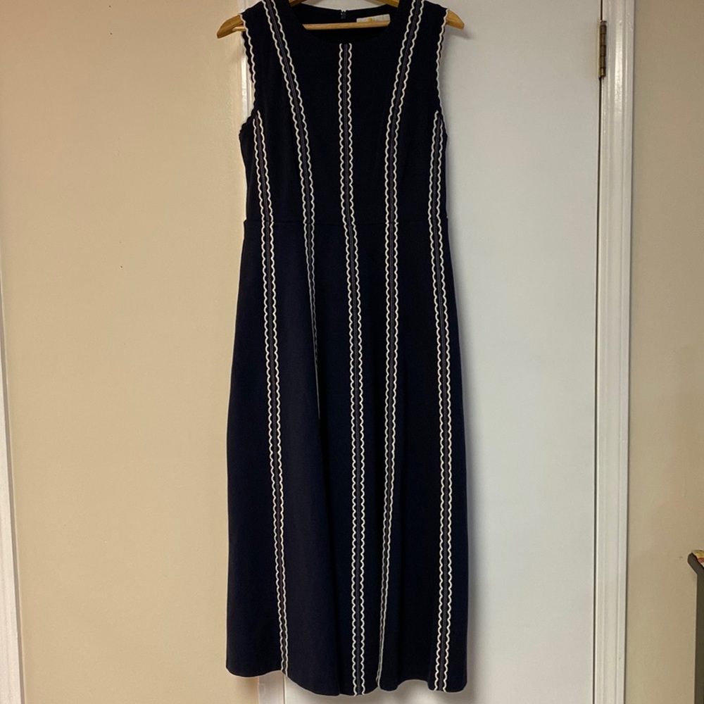 Boden navy midi dress size 8L